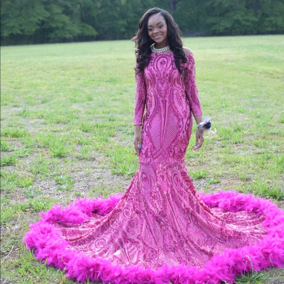 Pink Prom Dress For Sale - Picture 3 of 3